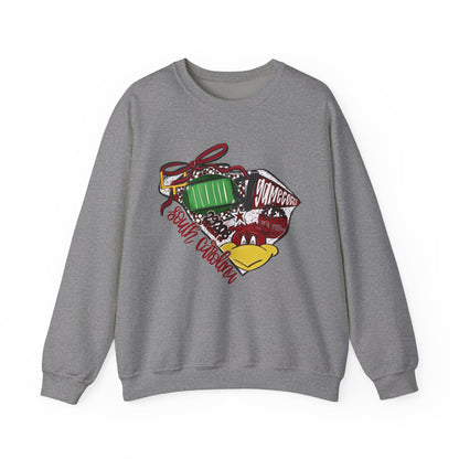 Festive Crewneck Sweatshirt - Cozy Holiday Wear, Unisex Sweatshirt, Perfect Gift for Christmas, Winter Fashion, Comfortable Layering