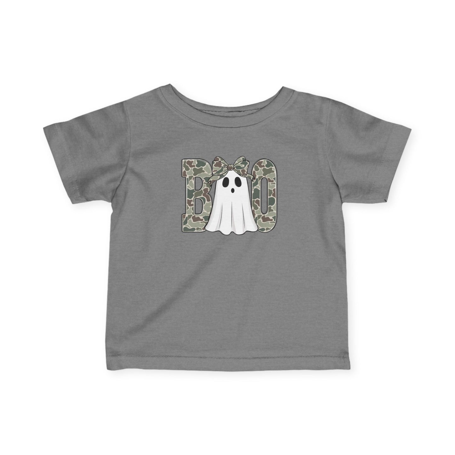Infant Girls Camo Ghost Boo