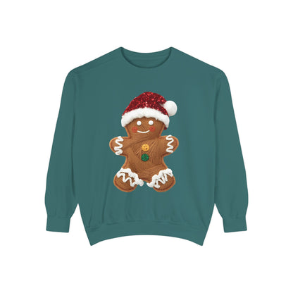 Gingerbread Christmas Sweatshirt Comfort Colors
