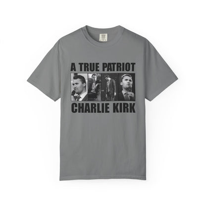 Patriotic Graphic Tee - A True Patriot, Charlie Kirk Shirt, Unisex Casual Wear, Gift for Conservatives, Election Day Apparel, Freedom [...]