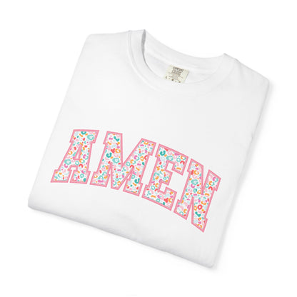 Amen Floral T-Shirt — Vintage Collegiate Graphic Tee