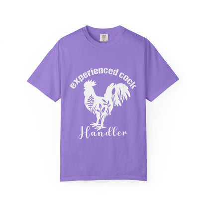 Experienced Cock Handler T-shirt, Unisex Style, Funny Gift, Chicken Lover Tee, Farm Enthusiast Apparel, Casual Wear