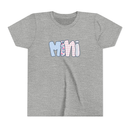 Youth Mini Pink & Blue Floral T-Shirt