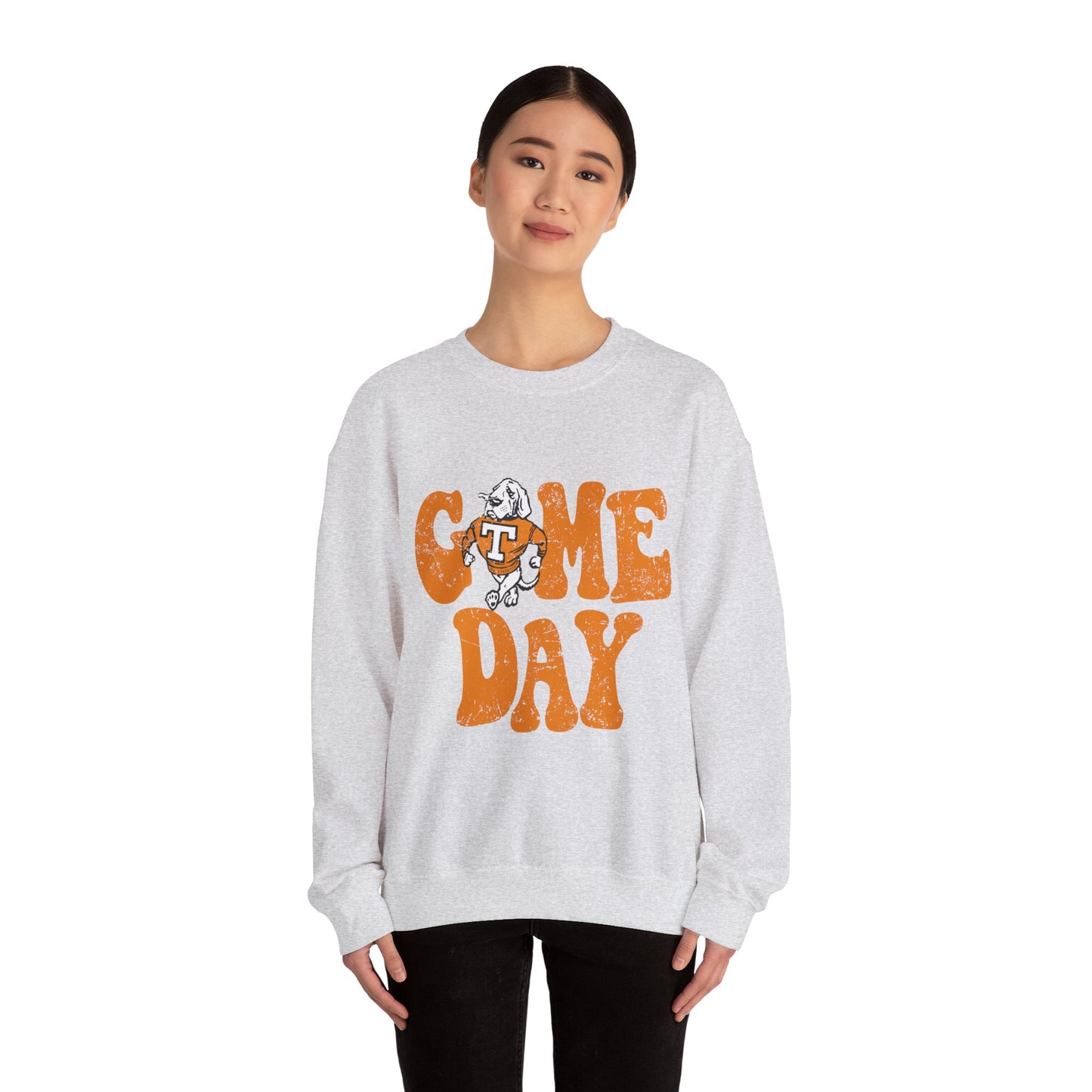 Game Day Sweatshirt, Unisex Crewneck for Sports Fans, Cozy Fall Apparel, Perfect for Tailgating, Gift for Friends