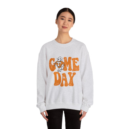 Game Day Sweatshirt, Unisex Crewneck for Sports Fans, Cozy Fall Apparel, Perfect for Tailgating, Gift for Friends