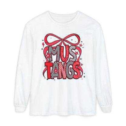 Mustangs Pop Art Long Sleeve T-Shirt, Perfect for Mustang Lovers, Gift for Birthdays, Sports Events, Everyday Casual Wear, Unique [...]