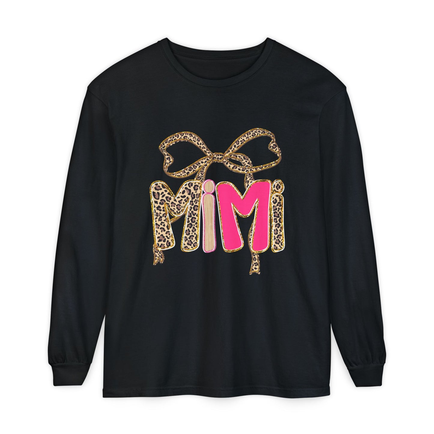 Mimi Neon Leopard Long Sleeve T-Shirt