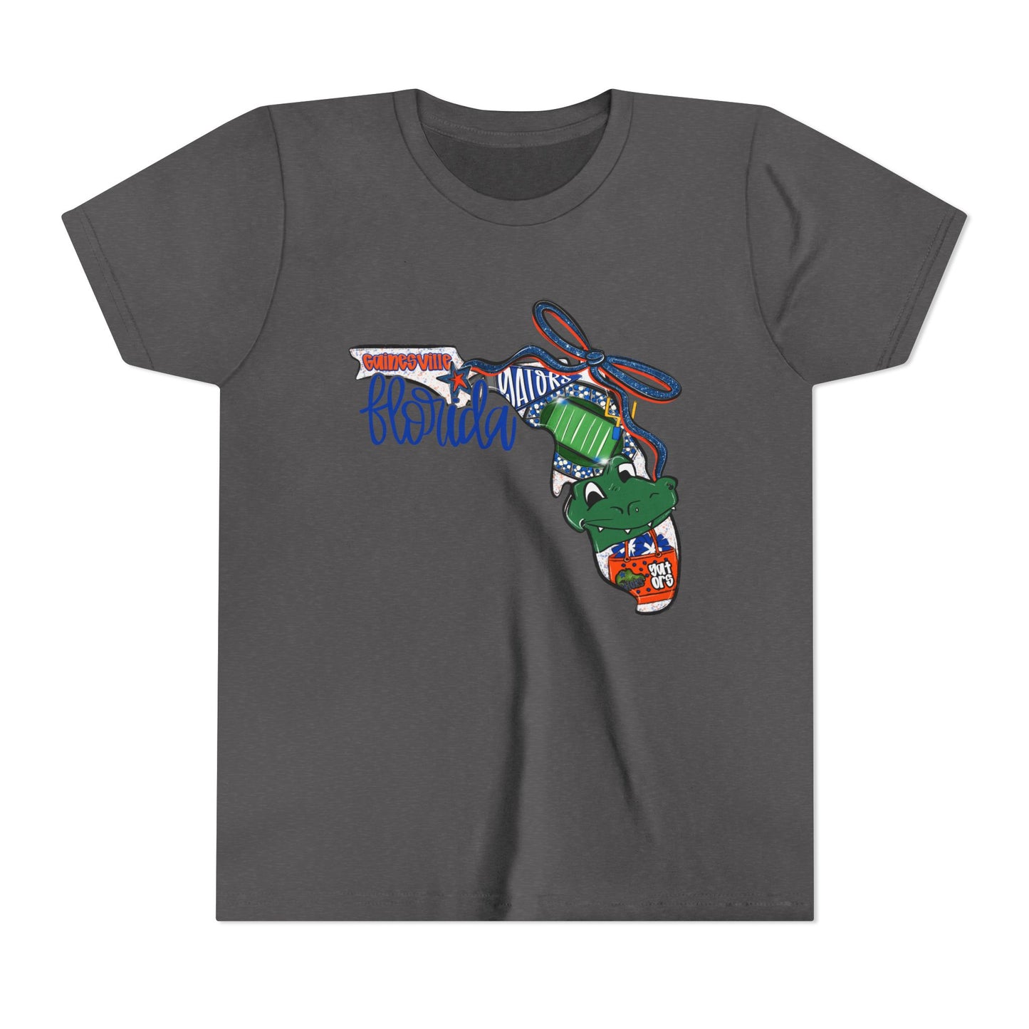 Florida Youth Tee - Fun, Colorful Design for Kids, Perfect for Summer Camps, Birthdays, Beach Days, Gift Ideas