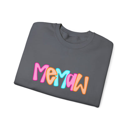 Memaw Neon Gildan Crewneck