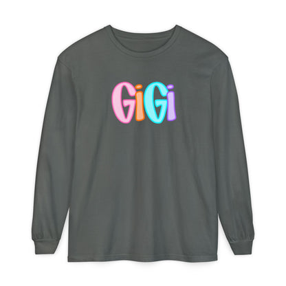 Gigi Neon Comfort Colors Long Sleeve