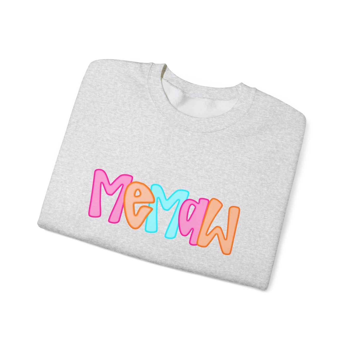 Memaw Neon Gildan Crewneck