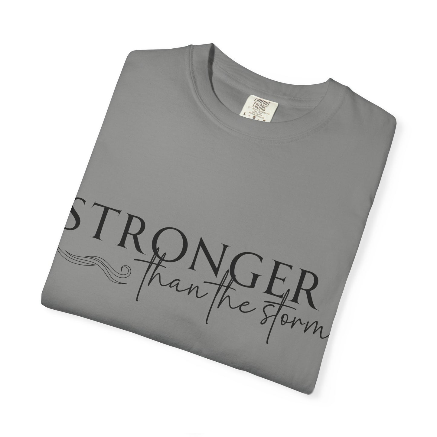 Empowering Garment-Dyed Unisex T-Shirt | Perfect for Every Day, Motivational Gift, Casual Wear, Strength in Adversity