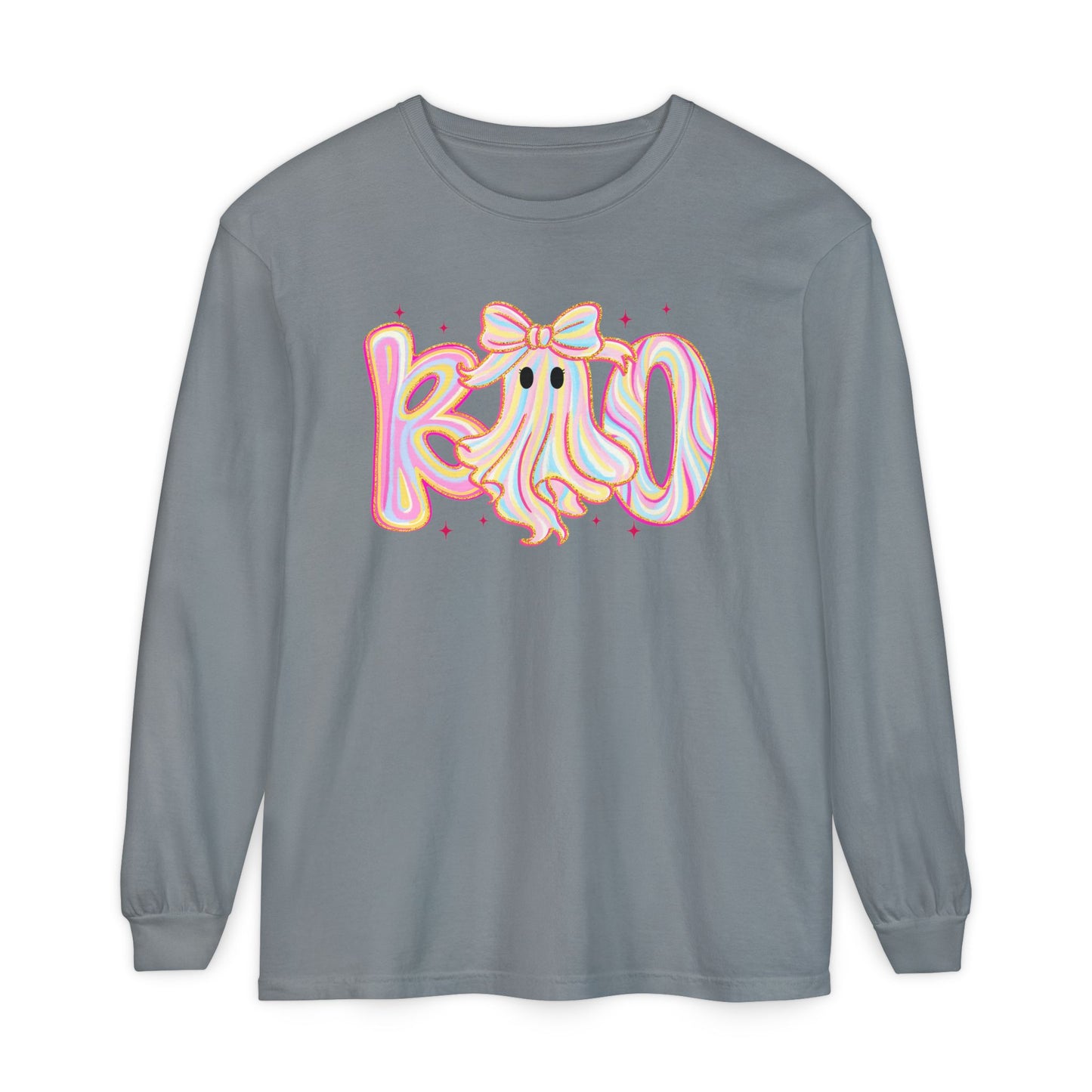 Unisex Garment-dyed Long Sleeve T-Shirt