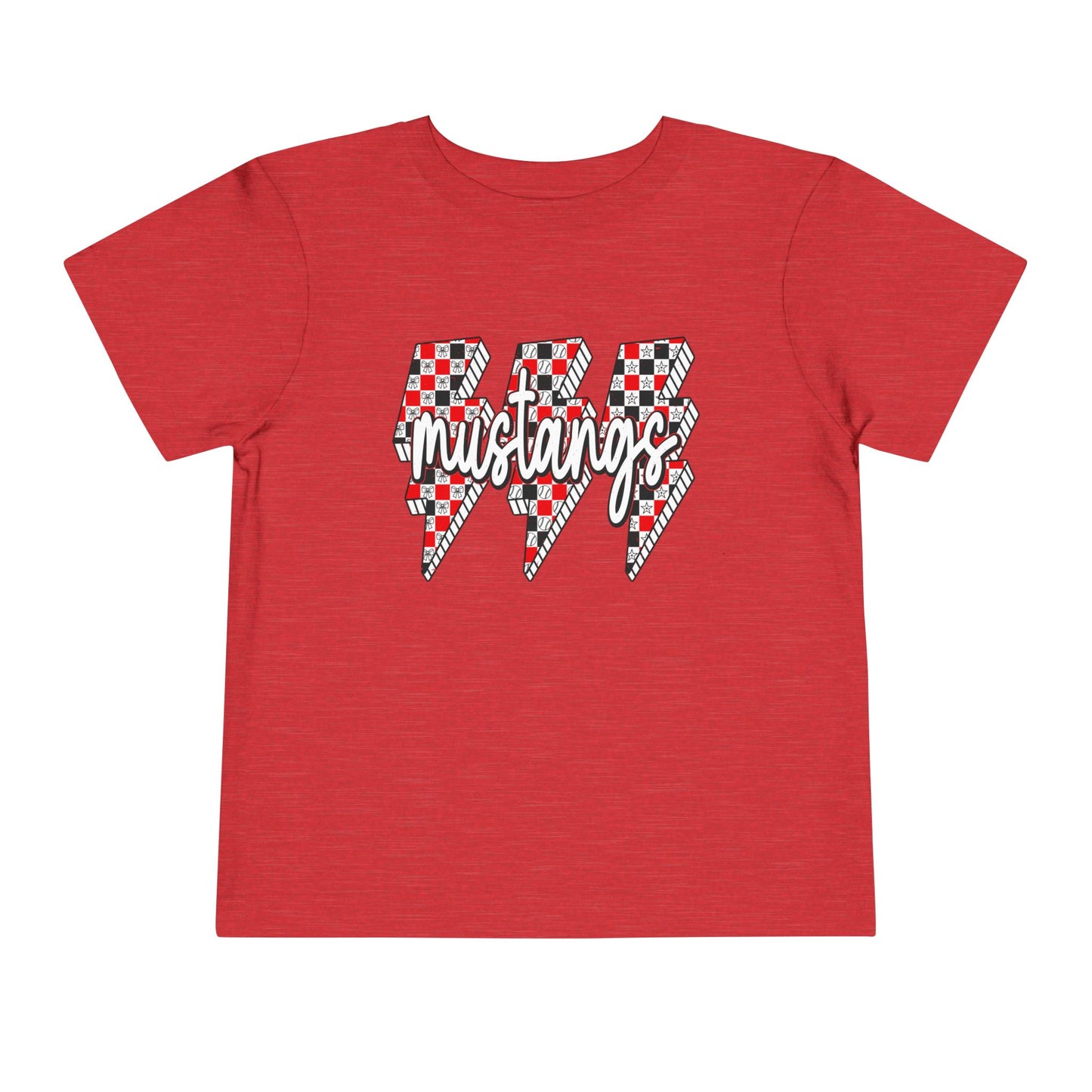Mustang Lightning Toddler Tee - Fun Kids Wear, Perfect for Birthdays, Family Gatherings, Playdates, and Everyday Adventures
