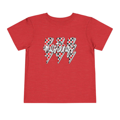 Mustang Lightning Toddler Tee - Fun Kids Wear, Perfect for Birthdays, Family Gatherings, Playdates, and Everyday Adventures
