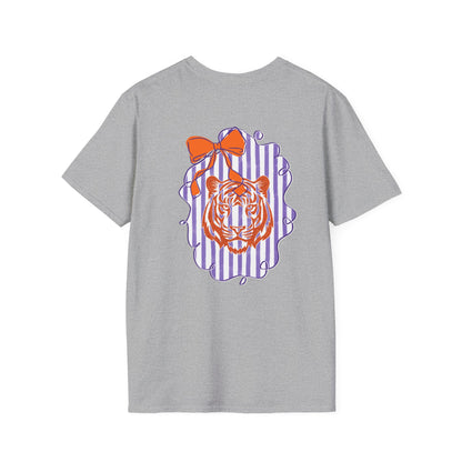 Bold Tiger Graphic T-Shirt, Animal Lover Tee, Unisex Casual Shirt, Birthday Gift, Vintage Style Apparel