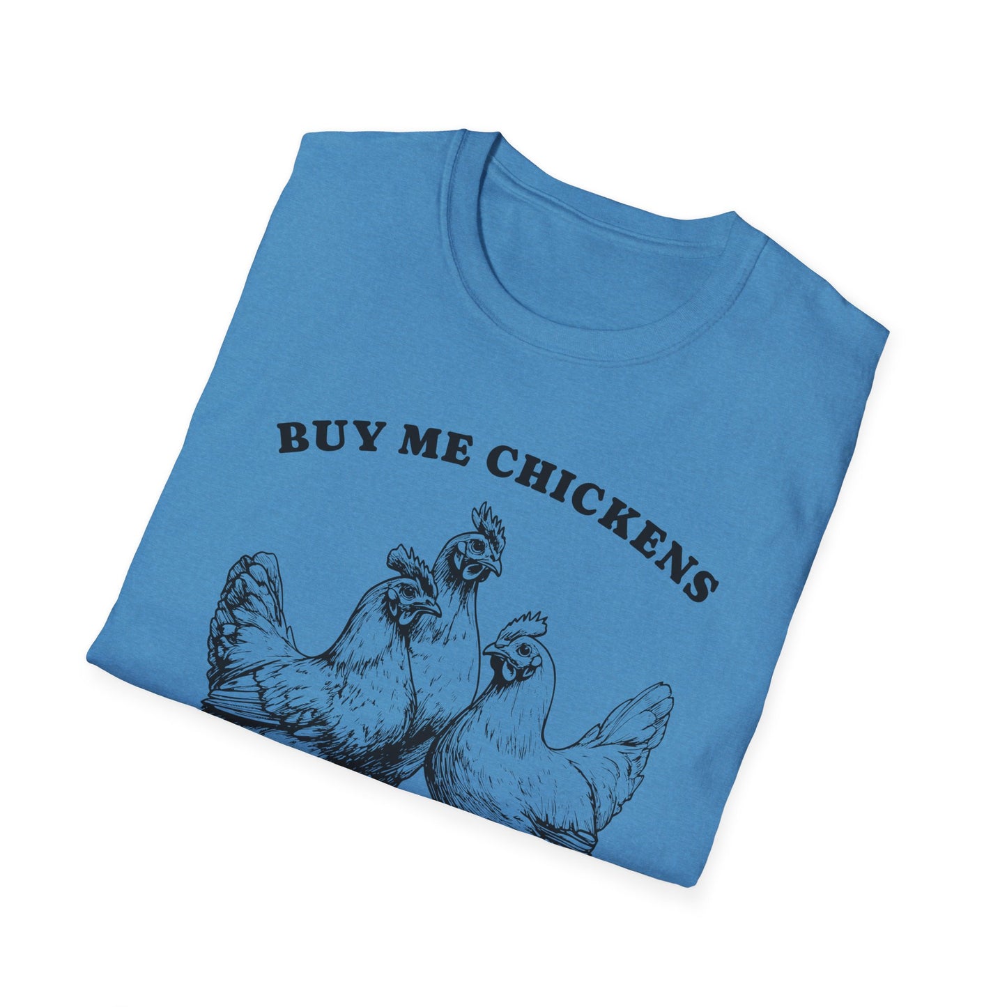 Funny Chicken Government T-Shirt, Humorous Tee, Gift for Chicken Lovers, Farm Animal Humor, Unique Graphic Shirt