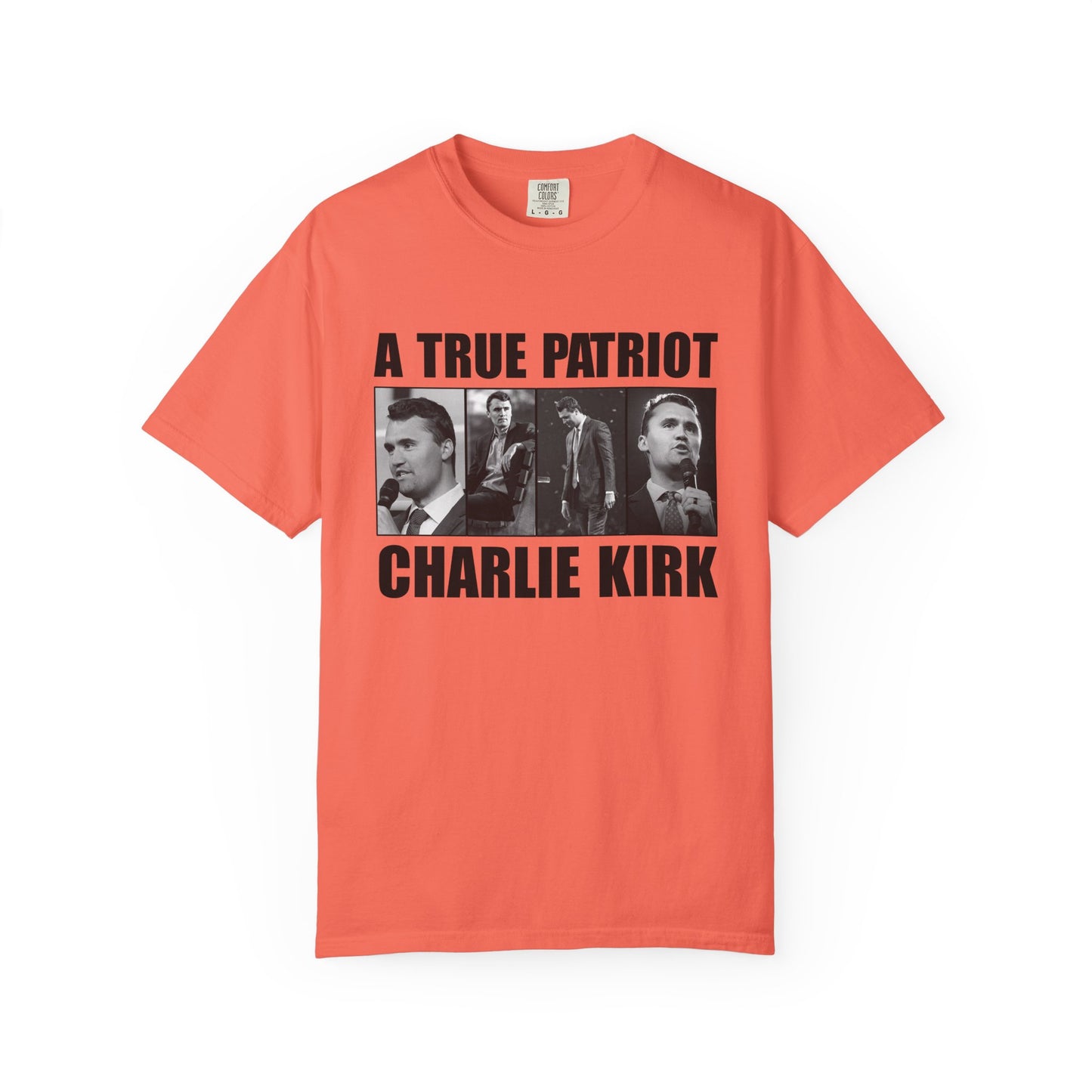Patriotic Graphic Tee - A True Patriot, Charlie Kirk Shirt, Unisex Casual Wear, Gift for Conservatives, Election Day Apparel, Freedom [...]