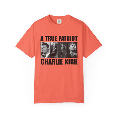 Patriotic Graphic Tee - A True Patriot, Charlie Kirk Shirt, Unisex Casual Wear, Gift for Conservatives, Election Day Apparel, Freedom [...]