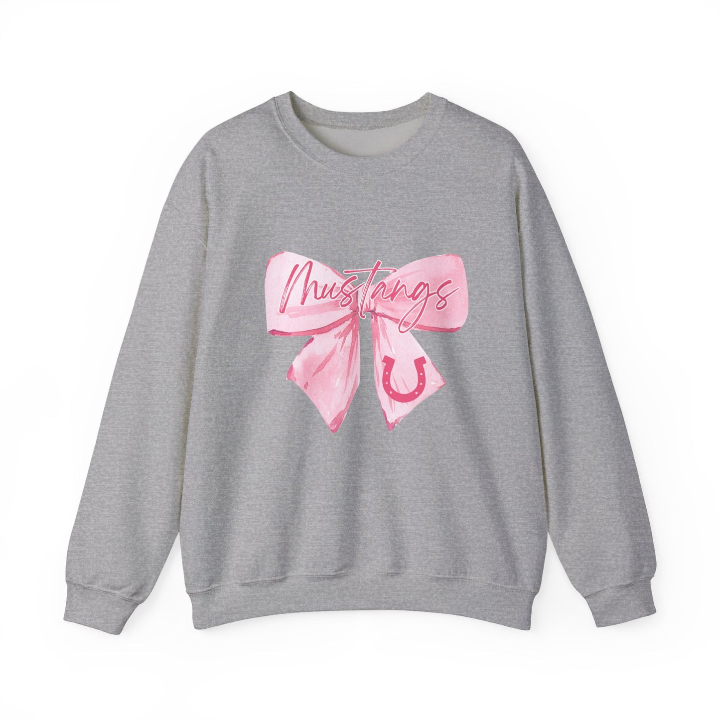 Chic Bow Graphic Crewneck Sweatshirt, Cozy Pullover, Casual Sweatshirt, Gift for Her, Lounge Wear