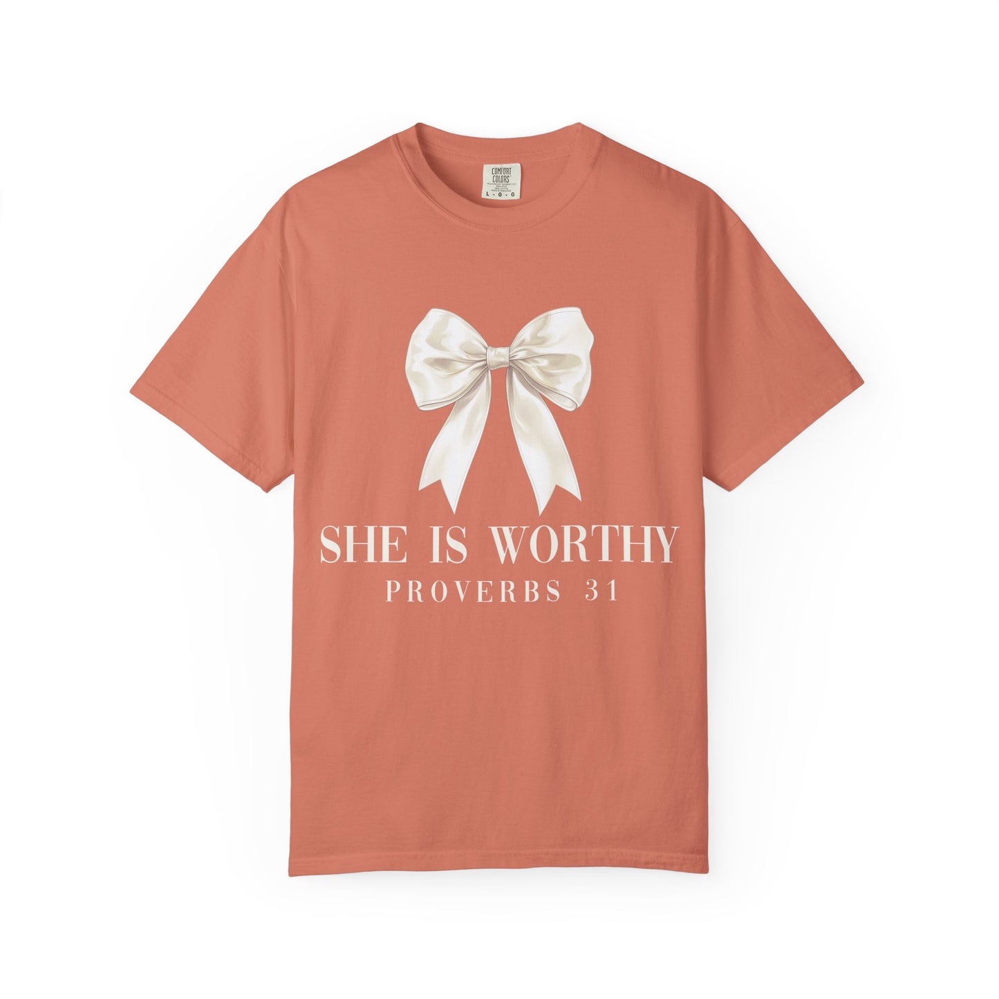 She is Worthy Comfort Colors