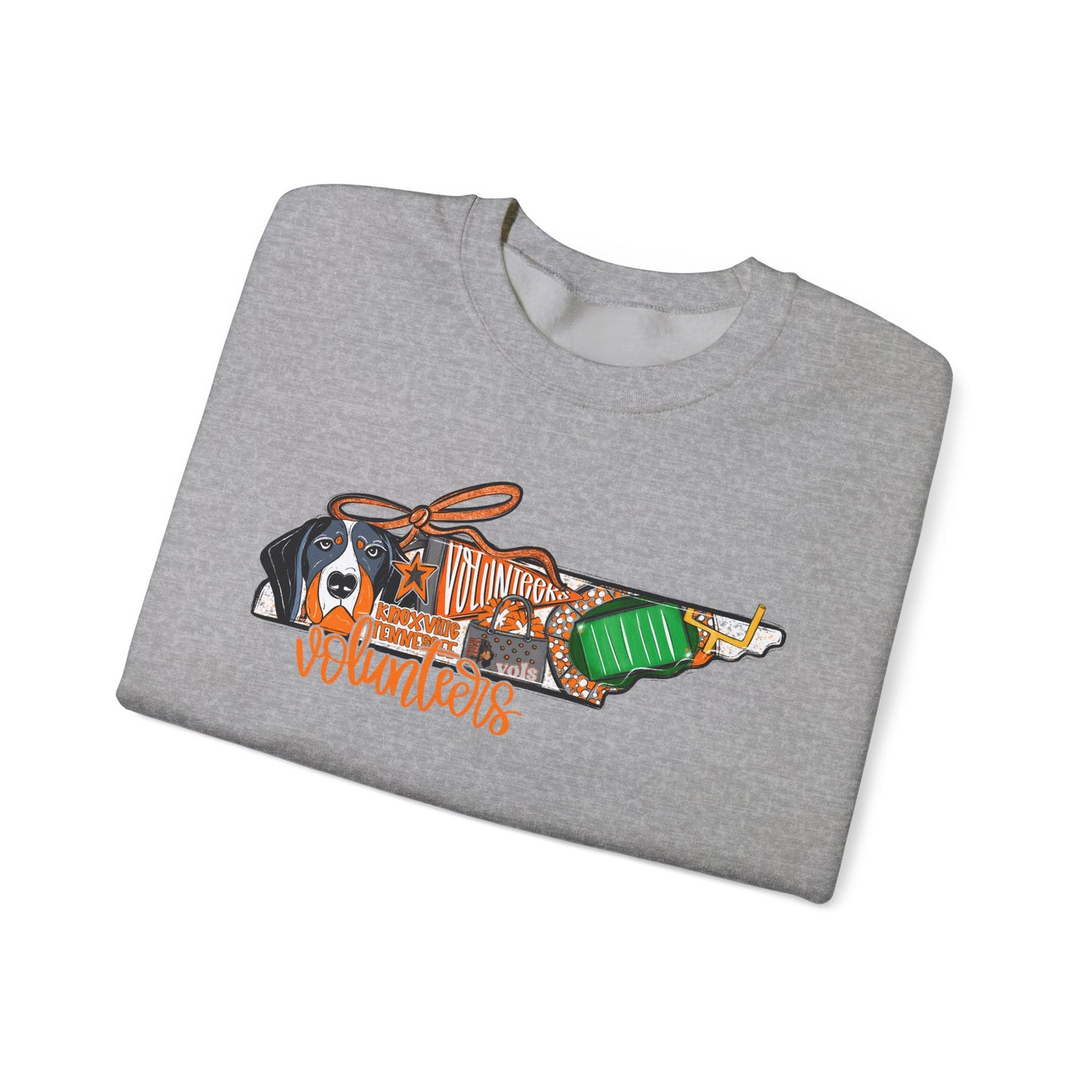 Volunteers Inspired Crewneck Sweatshirt - Cozy Gift for Animal Lovers, Perfect for Fall, Dog Lover's Apparel, Eco-Friendly Fashion, [...]