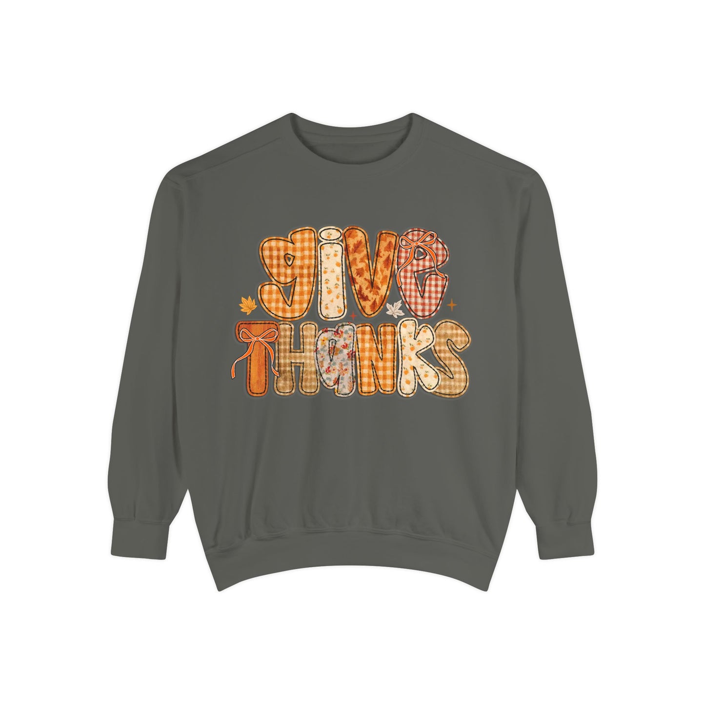 Thankful Sweatshirt | Cozy Fall Apparel, Thanksgiving Gift, Unisex Pullover, Give Thanks Sweatshirt, Casual Outfit