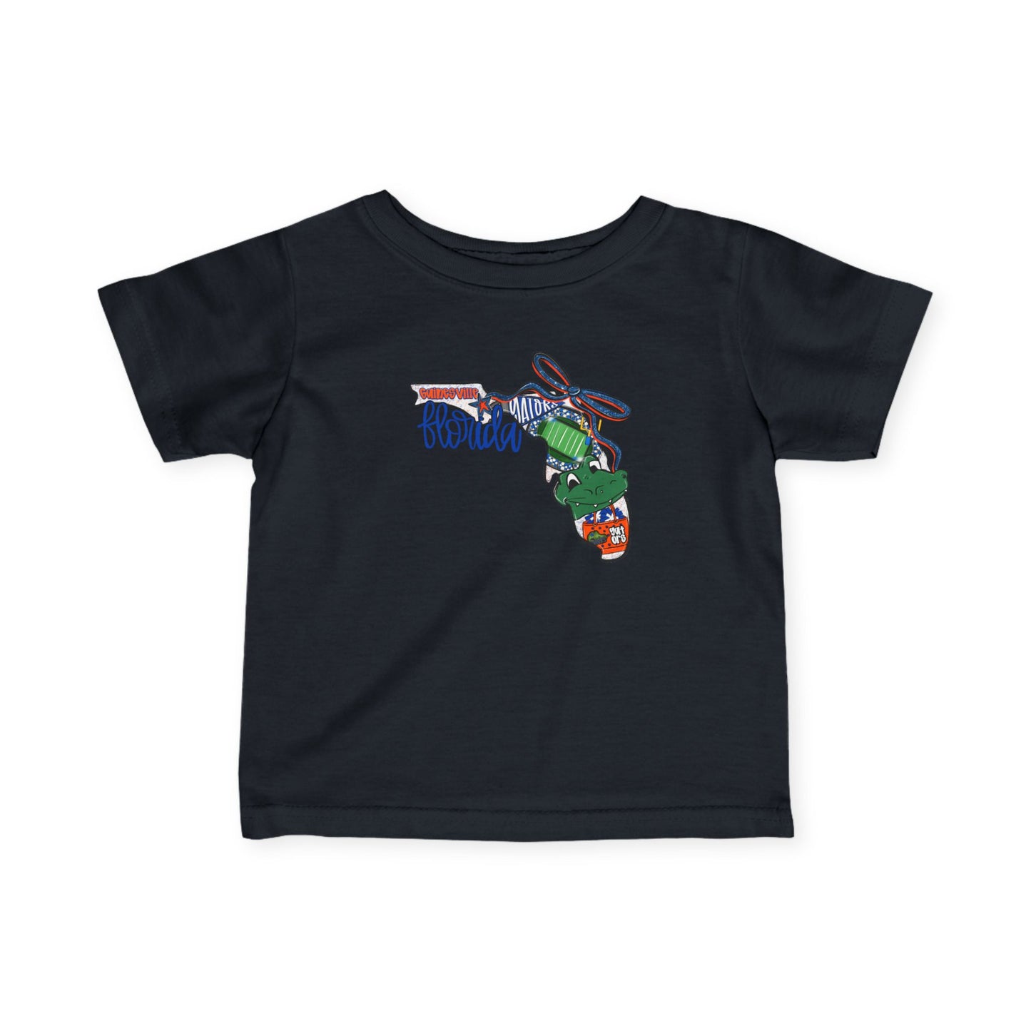 Florida Themed Infant Tee, Cute Baby Shirt, Gift for Newborns, Toddler Clothing, Florida Inspired Outfit