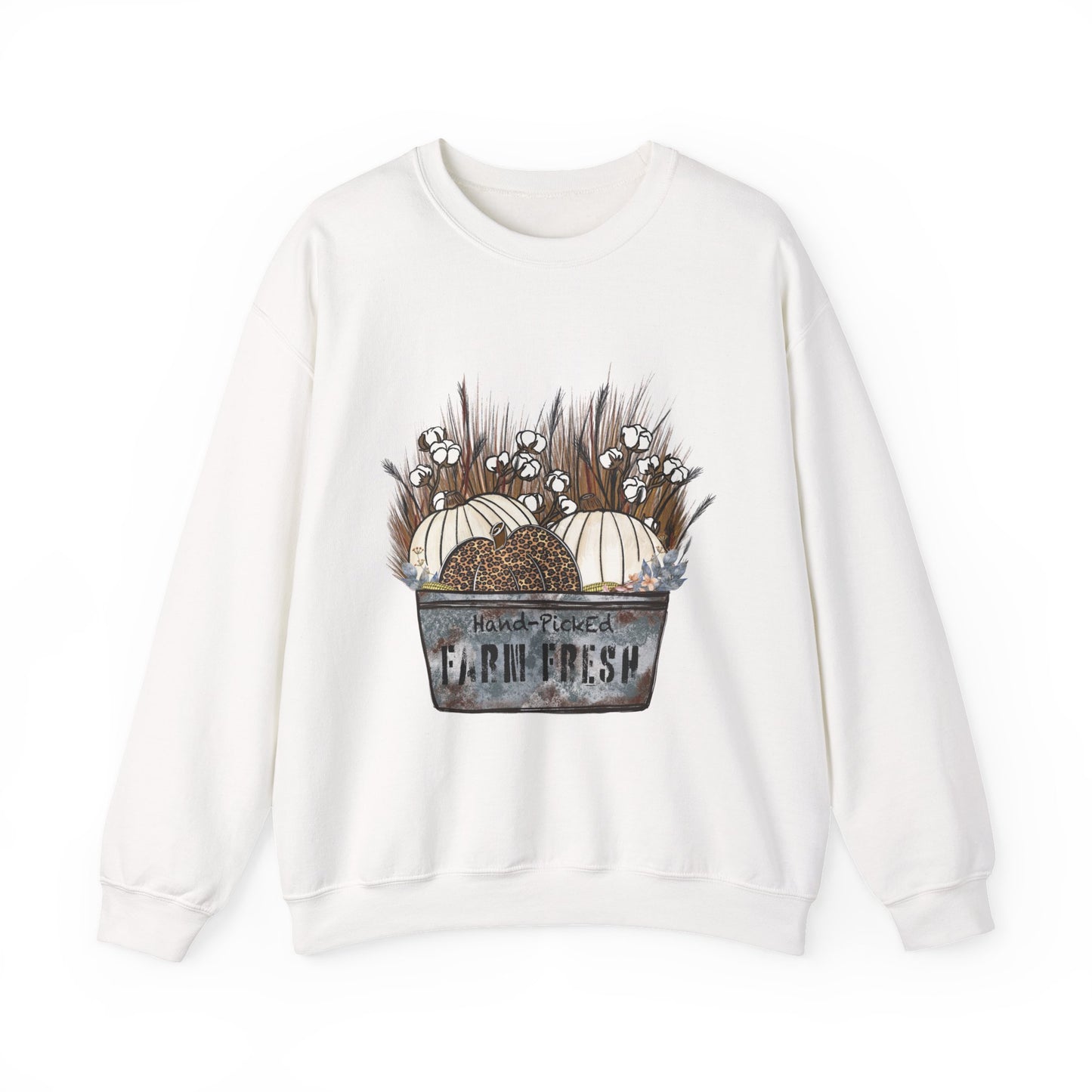 Farm Fresh Pumpkin Gildan Sweatshirt