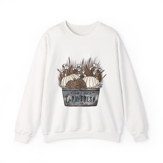 Farm Fresh Pumpkin Gildan Sweatshirt