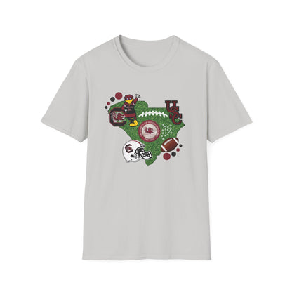 South Carolina Sports Fan Unisex T-Shirt, Game Day Apparel, College Football Tee, Gift for Him or Her, Casual Outfit