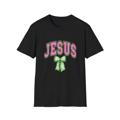 Jesus Holiday T-Shirt, Unisex Graphic Tee, Christmas Spirit Shirt, Religious Apparel, Gift for Christians, Faith-Inspired Clothing