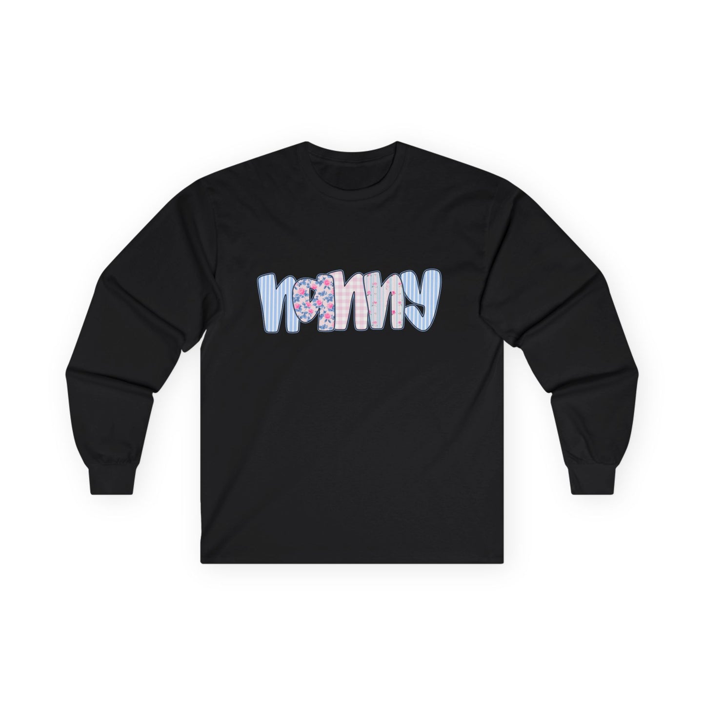 Nanny Pink & Blue Floral Long Sleeve