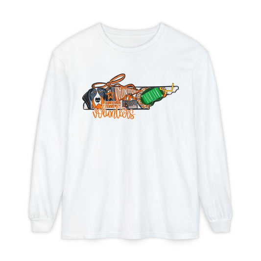 Volunteer Spirit Long Sleeve T-Shirt, Casual Tee, Comfortable Shirt, Gift for Volunteers, Fundraiser Shirt, Everyday Wear