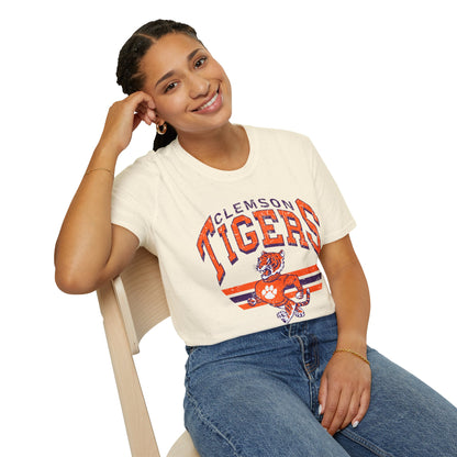 Clemson Tigers Unisex T-Shirt, Sporty Tee, College Apparel, Game Day Outfit, Fan Gear, Casual Wear