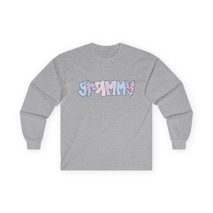 Grammy Pink & Blue Floral Long Sleeve