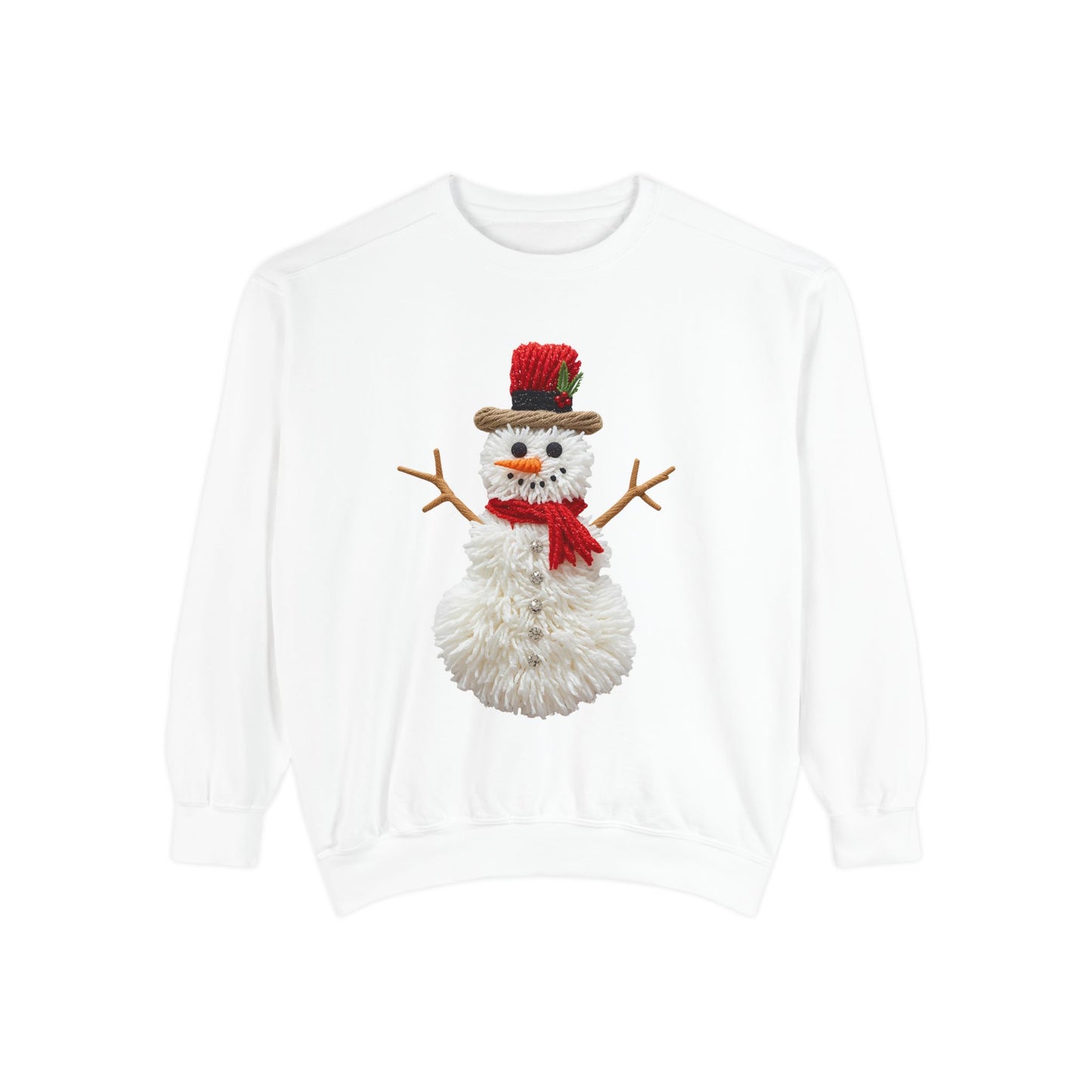 Cozy Snowman Sweatshirt Comfort Colors