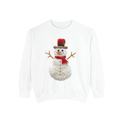 Cozy Snowman Sweatshirt Comfort Colors