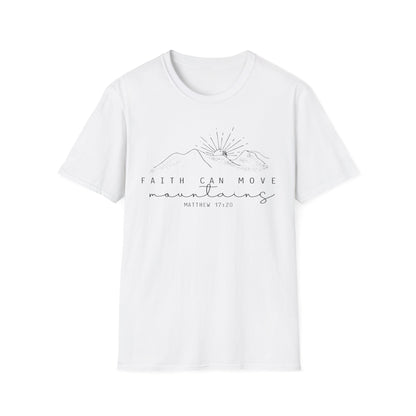 Faith Over Mountains Gildan Softstyle