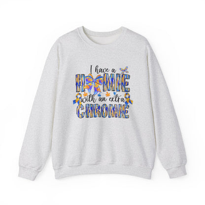Chromosome Awareness Sweatshirt, Unisex Pullover, Gift for Caregivers, Genetic Disorder Awareness, Comfortable Crewneck