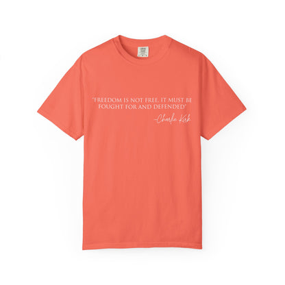 Freedom Quote T-Shirt, Inspirational Tee, Unisex Graphic Shirt, Motivational Gift, Casual Wear, Quote Apparel