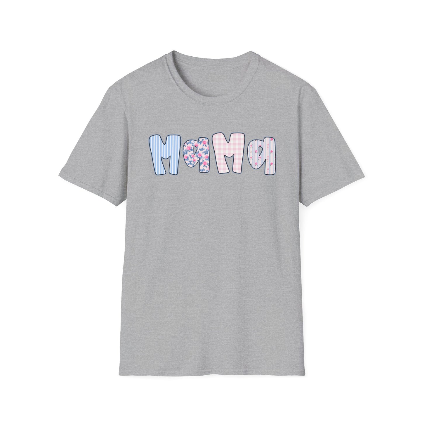 Mama Floral Letters T-Shirt