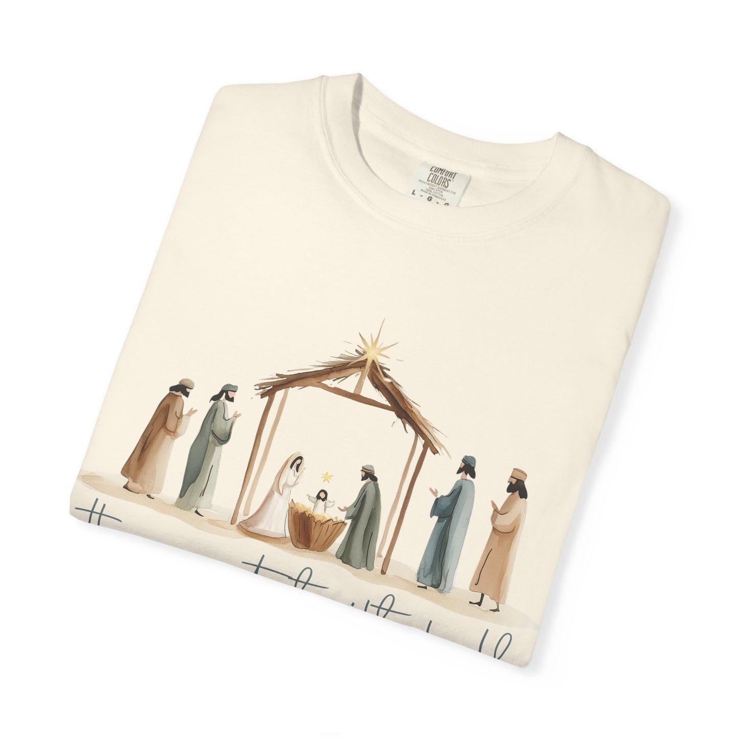 Nativity Scene T-Shirt Comfort Colors