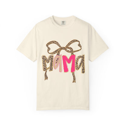 Neon Leopard Print Mama T-Shirt