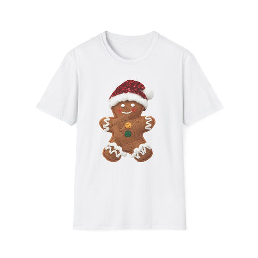 Festive Gingerbread T-Shirt Gildan
