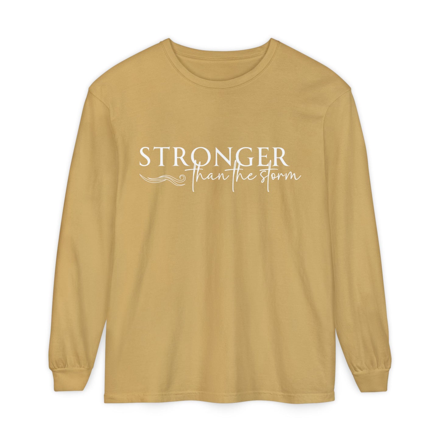 Inspirational Long Sleeve T-Shirt, Motivational Tee for Daily Wear, Perfect Gift for Encouragement, Birthday, or Strength