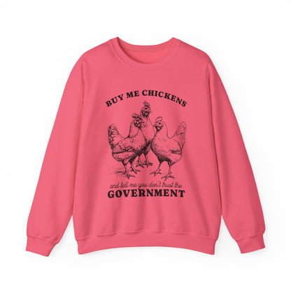 Charming Statement Sweatshirt: 'Buy Me Chickens' Style, Cozy Gift for Chicken Lovers, Fun Agriculture Apparel, Perfect for Farmhouse [...]