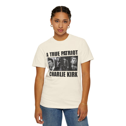 Patriotic Graphic Tee - A True Patriot, Charlie Kirk Shirt, Unisex Casual Wear, Gift for Conservatives, Election Day Apparel, Freedom [...]