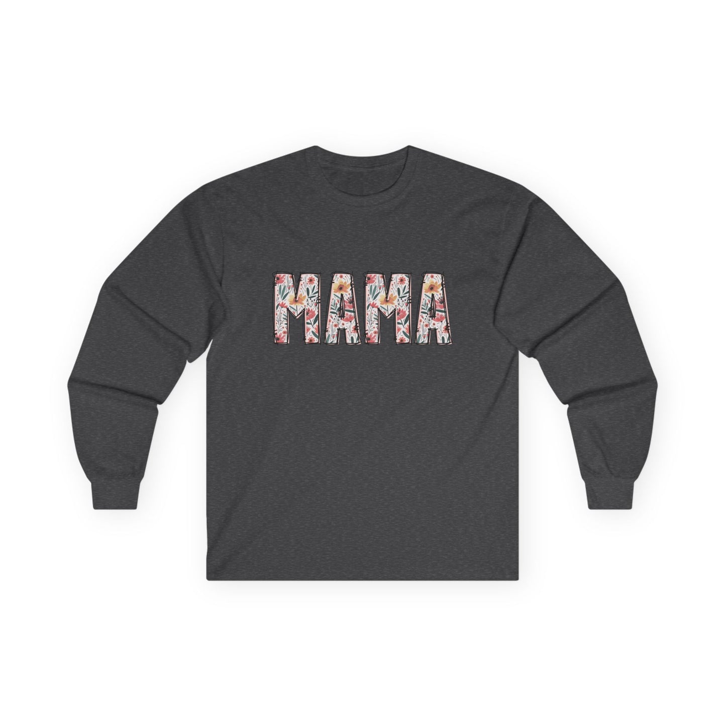 Mama Floral Long Sleeve Tee