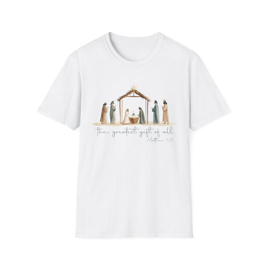 Nativity Scene Unisex T-Shirt Gildan